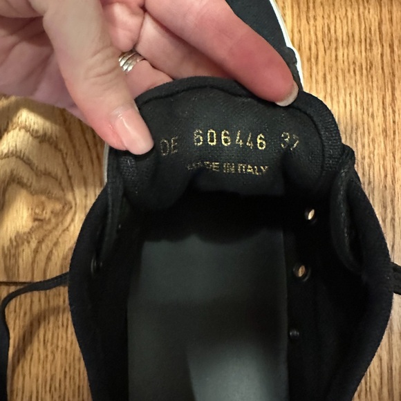 Saint Laurent Malibu Sneakers in Canvas and Leather - Picture 5 of 11